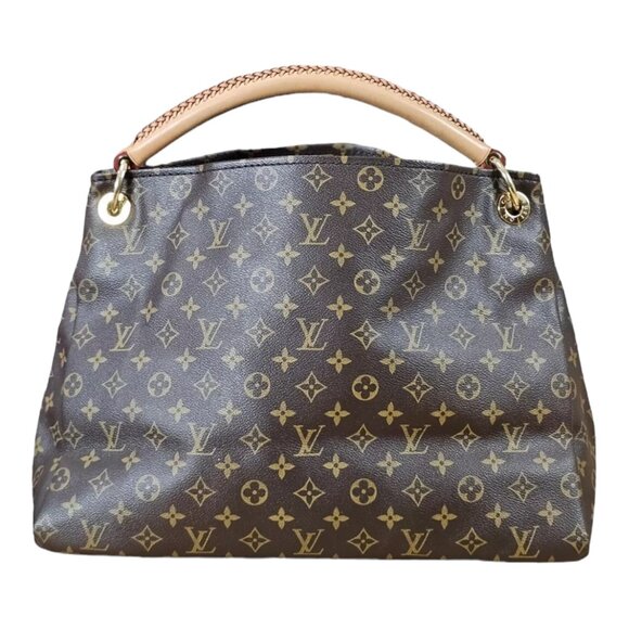 LOUIS VUITTON ARTSY MM Authentic Monogram Tote Hobo LV Bag Shoulder Authentic LV - Picture 3 of 16
